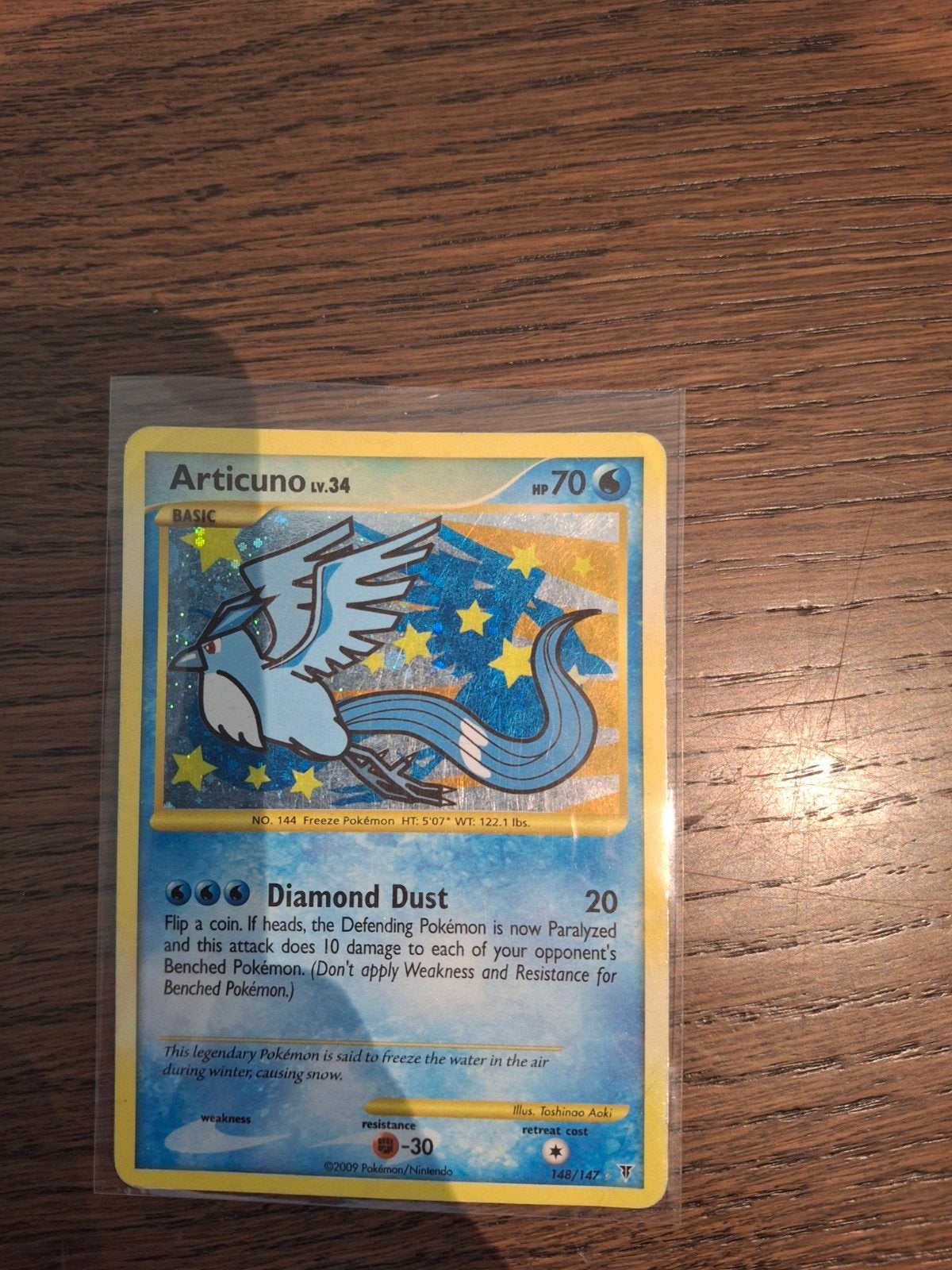 Articuno 148/147 Holo, Verzenden