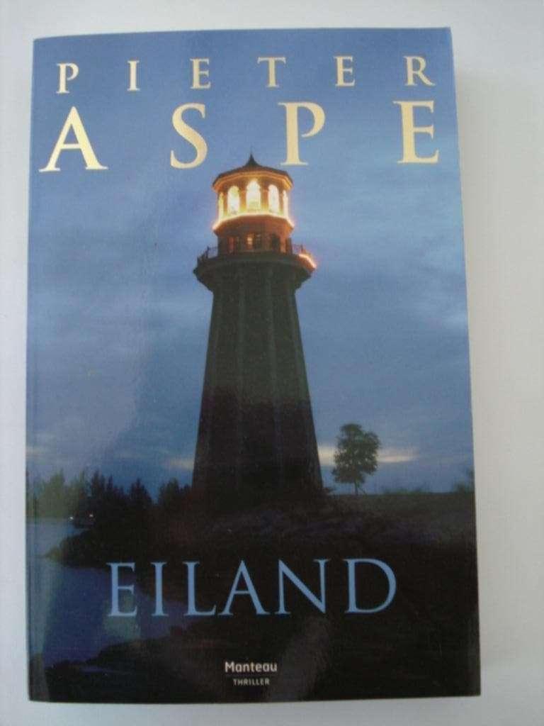 22OZ. Pieter Aspe Eiland Manteau Thriller, België, Pieter Aspe, Verzenden, Zo goed als nieuw