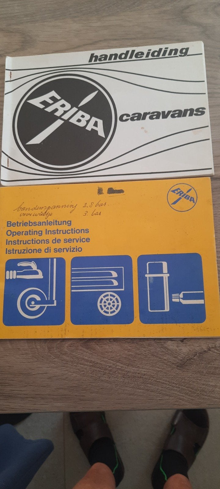 Eriba Pan Touring 450, Caravanes & Camping, 2 lits séparés, Particulier, 500 - 750 kg, Eriba