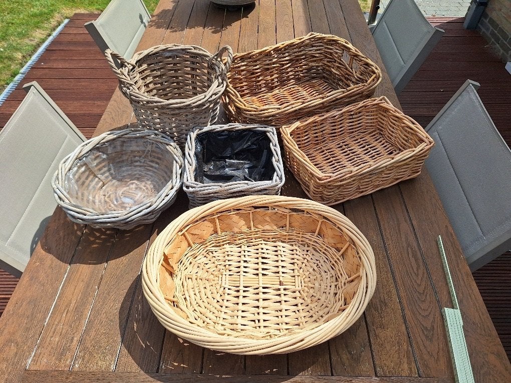 Set manden riet, Tressé, Osier, Enlèvement, Autres formes