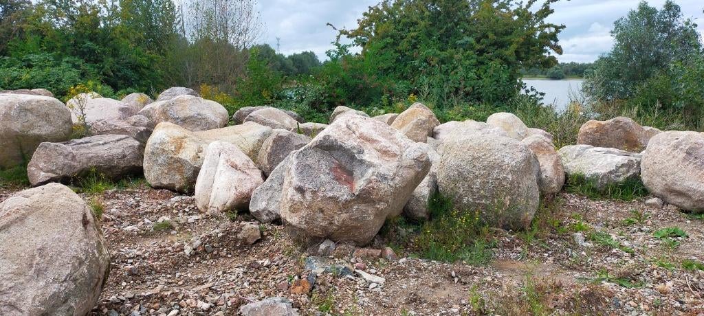 keien-breukstenen, Tuin en Terras, Grind, Keien en Split, Ophalen, Graniet, Nieuw, Kei