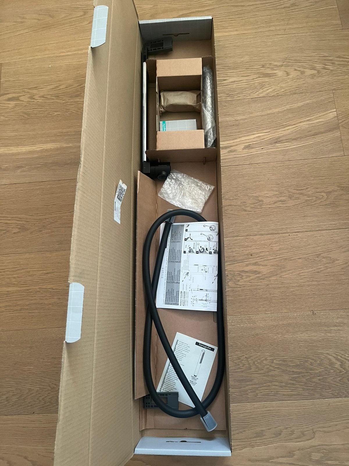 Hansgrohe Pulsify S Handdouche Zwart, Doe-het-zelf en Bouw, Sanitair, Ophalen, Nieuw