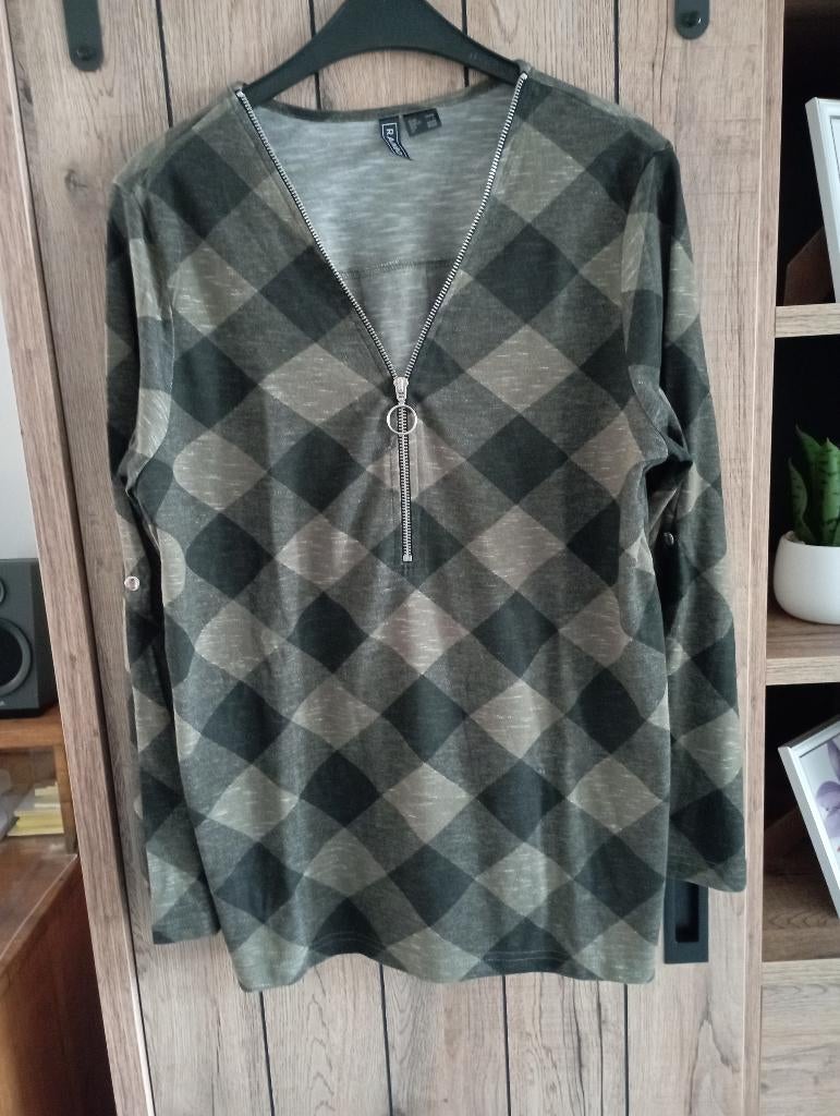 toffe longsleeve BONPRIX mt 44 -46 NIEUW, Kleding | Dames, T-shirts, Ophalen, Bonprix, Maat 42/44 (L), Nieuw
