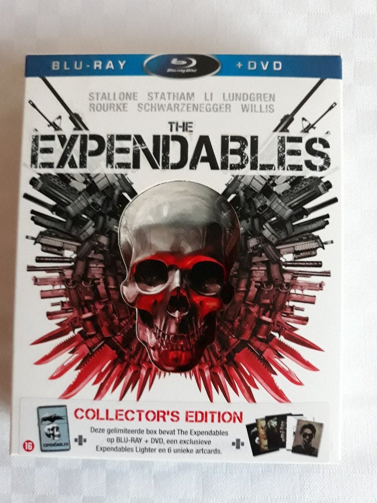 The expendables blu-ray+DVD colletor's edition, CD & DVD, Blu-ray, Action, Enlèvement ou Envoi, Anglais, À partir de 16 ans