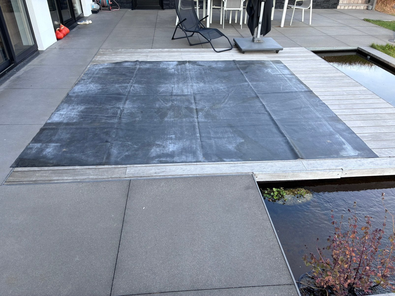 Membrane EPDM 305/330 en 1 mm épaisseur, Ophalen