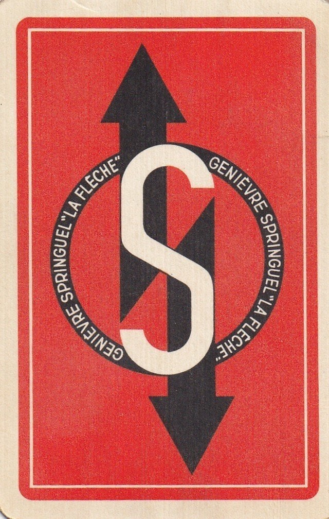 L 43 / S K LA FLECHE  GENIEVRE, Verzamelen, Ophalen of Verzenden, Nieuw, Speelkaart(en)