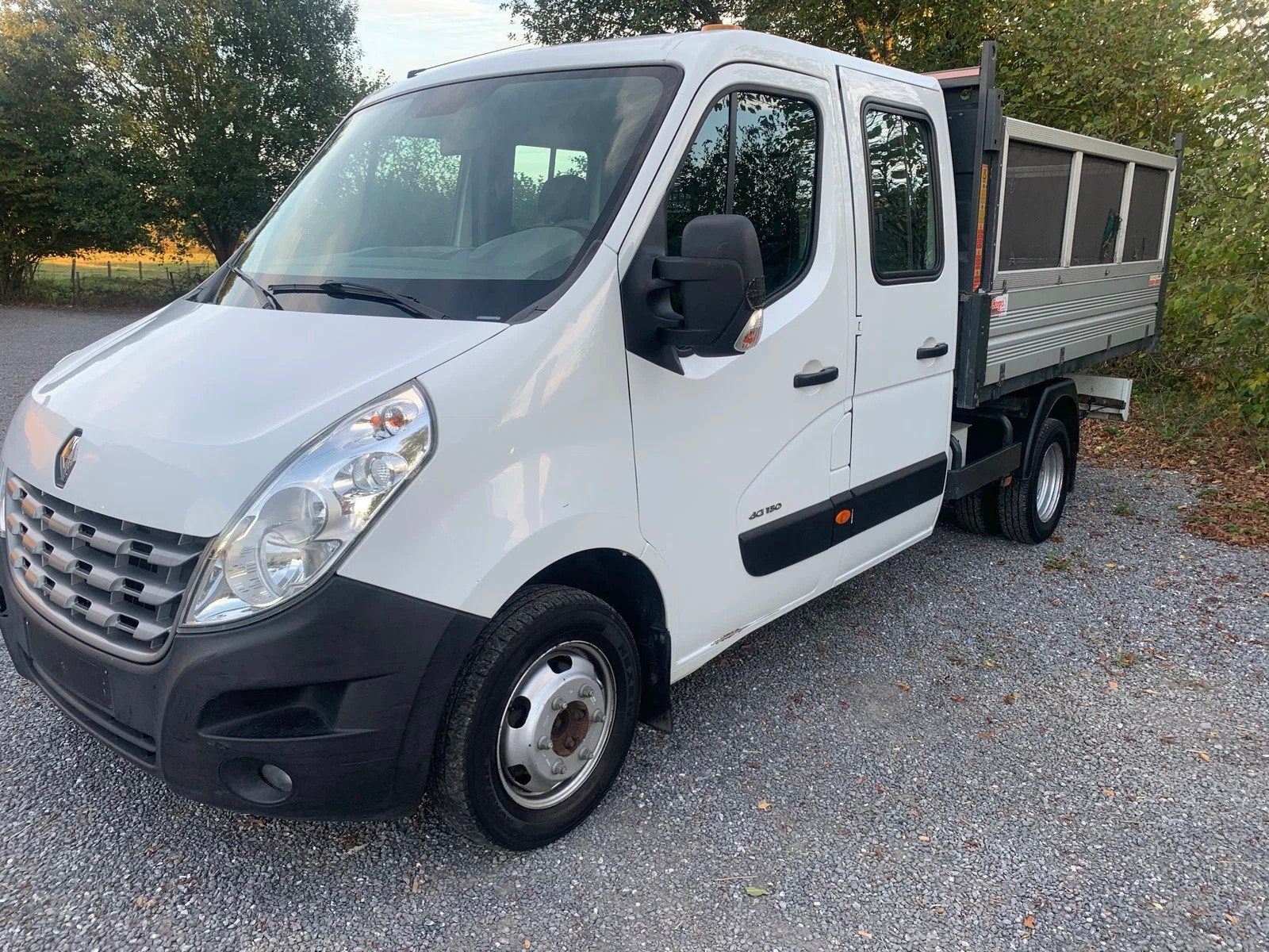 Renault Master 2.3 dCi Utilitaire Basculant 6 places, Autos, Euro 5, Achat, Entreprise, Interruption de démarrage