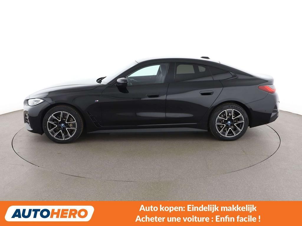 BMW i4 eDrive40 Gran Coupe M Sport (bj 2023, automaat), Auto's, BMW, 4 deurs, Achterwielaandrijving, Gebruikt, Zwart