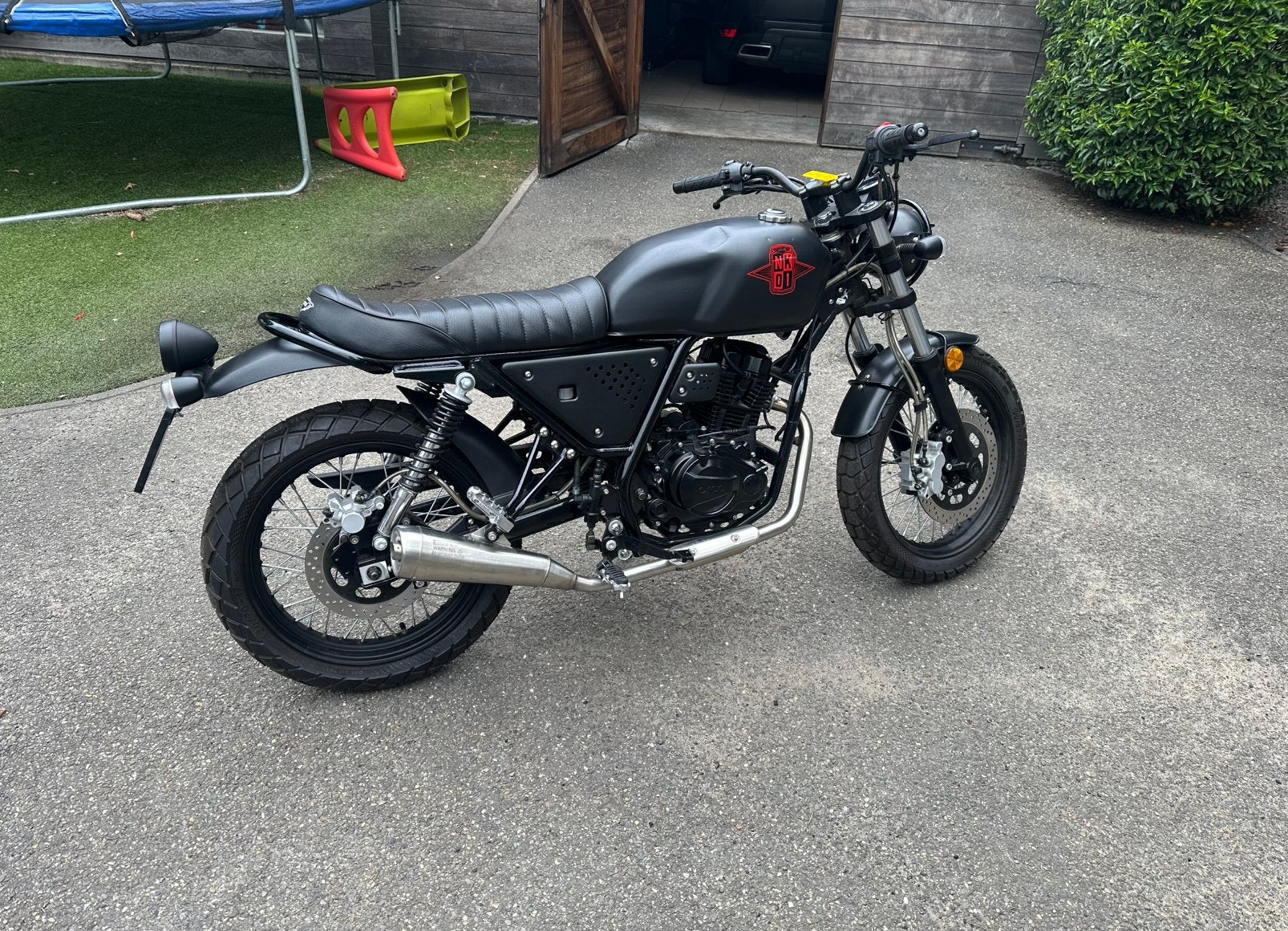 Orcal nk01 125cc, Motoren, Ophalen, 1 cilinder, 11 kW of minder