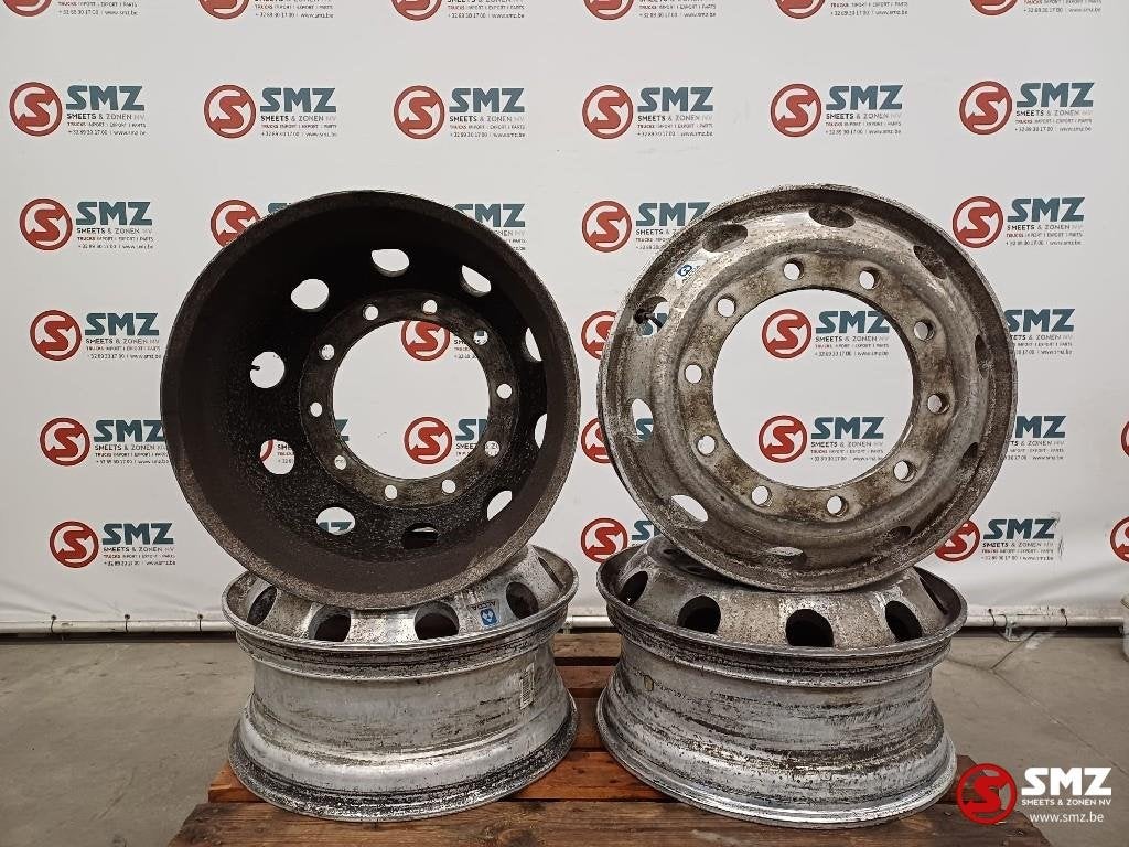Occ set Alcoa aluminiumvelgen 9,00x22,5, Gebruikt, Overige merken, Overige Auto-onderdelen