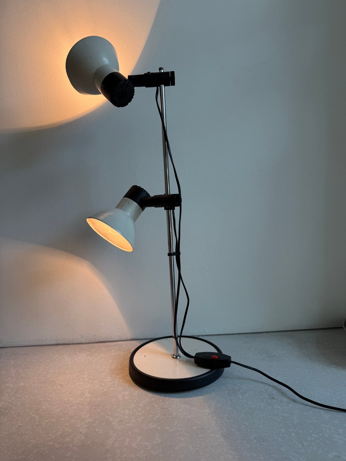 Vintage staanlamp, Ophalen, Gebruikt, Metaal, 75 cm of meer