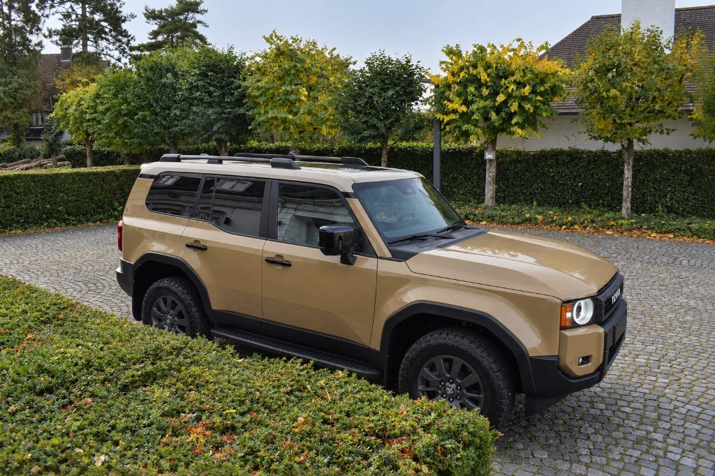 Toyota Land Cruiser Prado FIRST EDITION, Auto's, Automaat, Euro 6, Beige, Leder