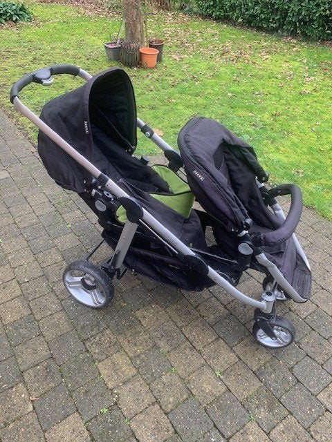 Topmark 2Combi Duowagen, Kinderen en Baby's, Gebruikt, Verstelbare duwstang, Combiwagen, Ophalen