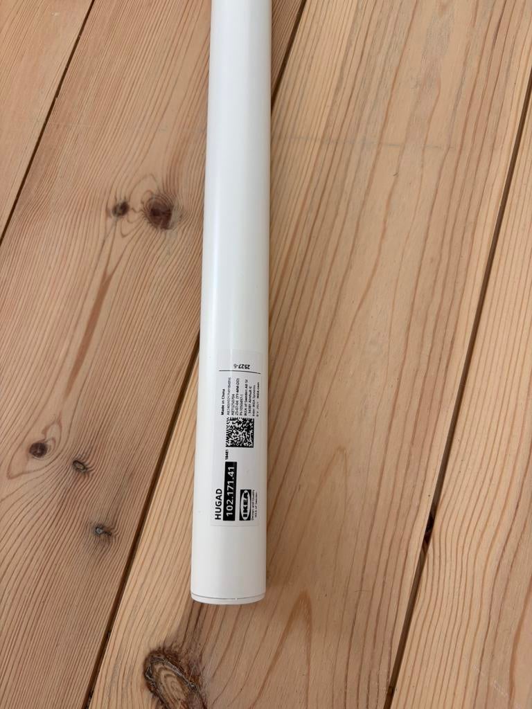 Gordijn rond, 120-210 cm, Huis en Inrichting, Stoffering | Gordijnen en Lamellen, Ophalen, Nieuw, Wit, 150 tot 200 cm