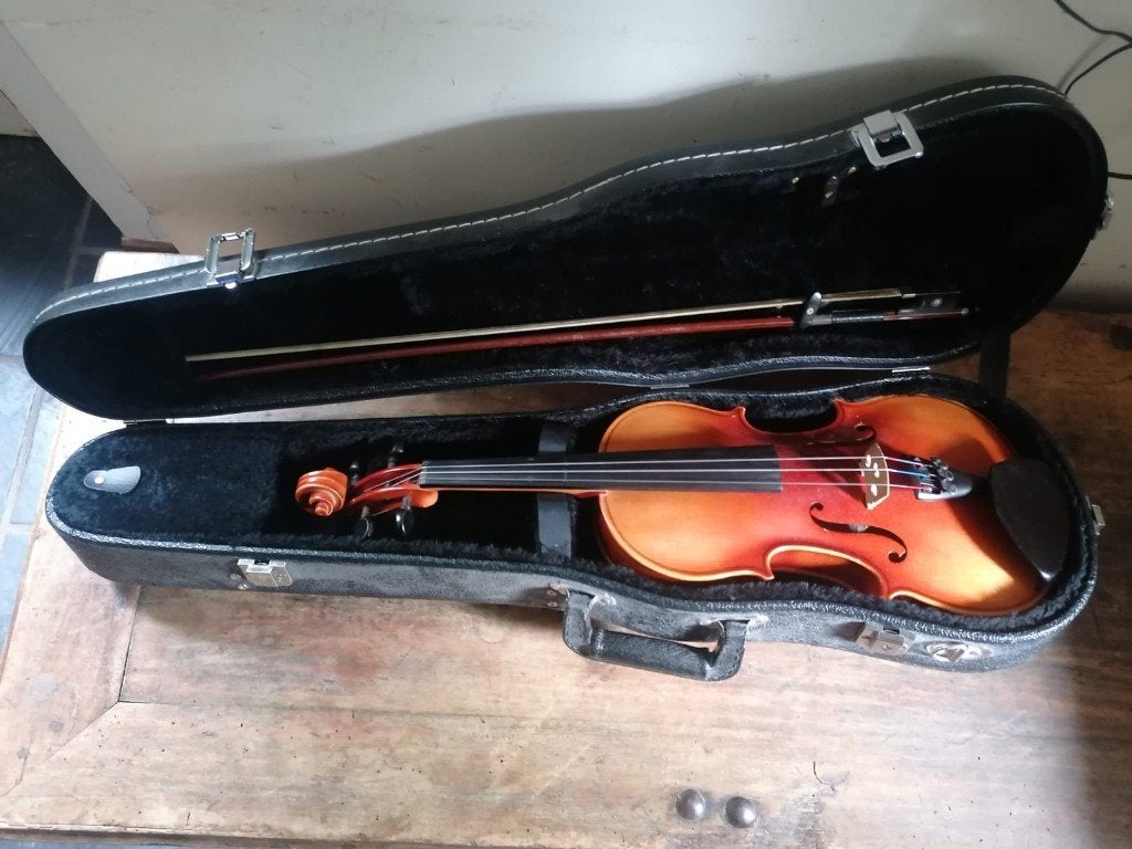 3/4 viool, Muziek en Instrumenten, Strijkinstrumenten | Violen en Altviolen, Ophalen, Zo goed als nieuw, 3/4-viool, Viool