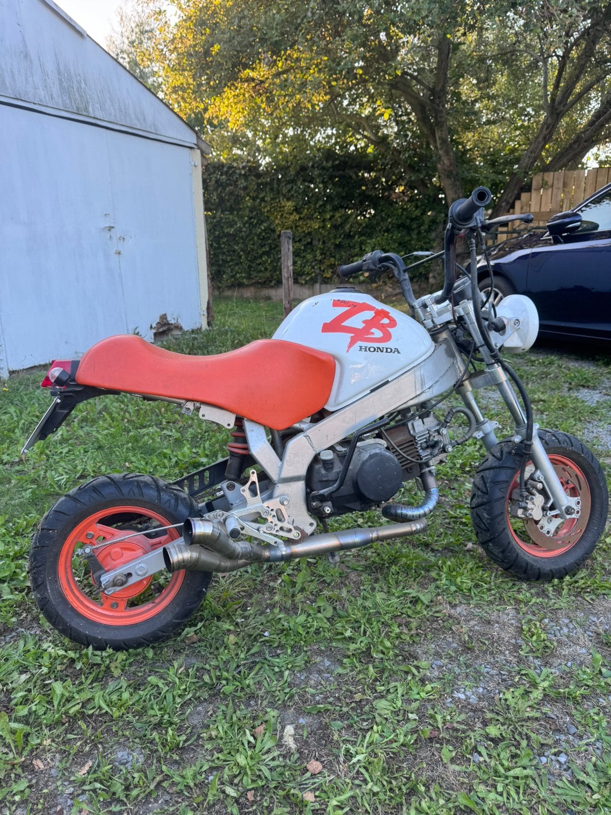 Honda zb met pbr frame moto, Enlèvement, Comme neuf