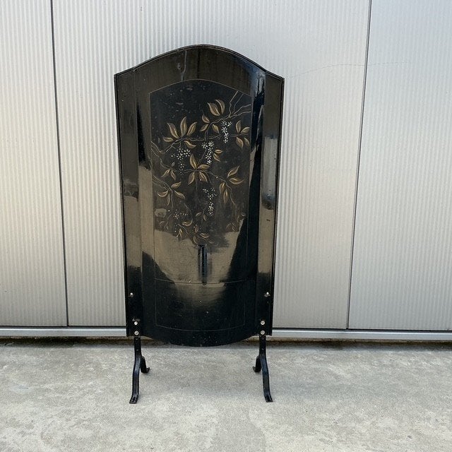 Antiek metalen haardscherm, Antiek en Kunst, Ophalen