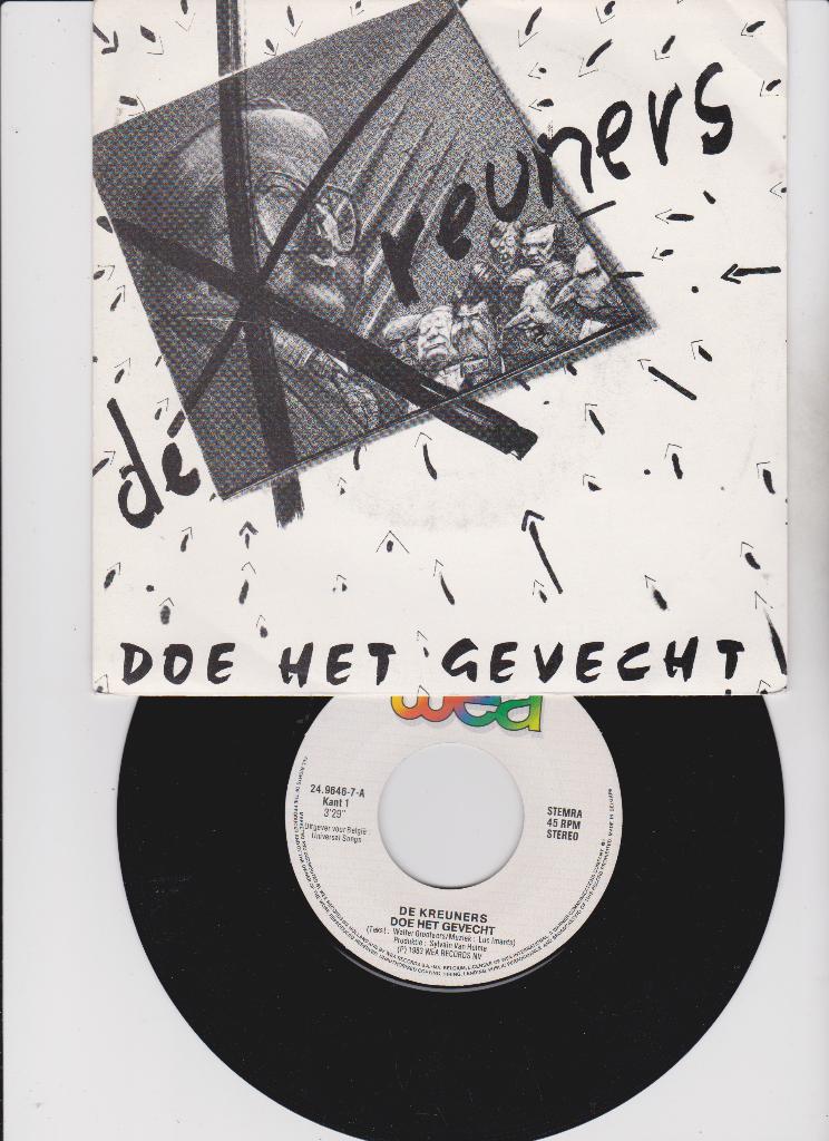 De Kreuners – Doe Het Gevecht   1983  nMINT, Fotohoes, Ophalen of Verzenden, Zo goed als nieuw, Pop