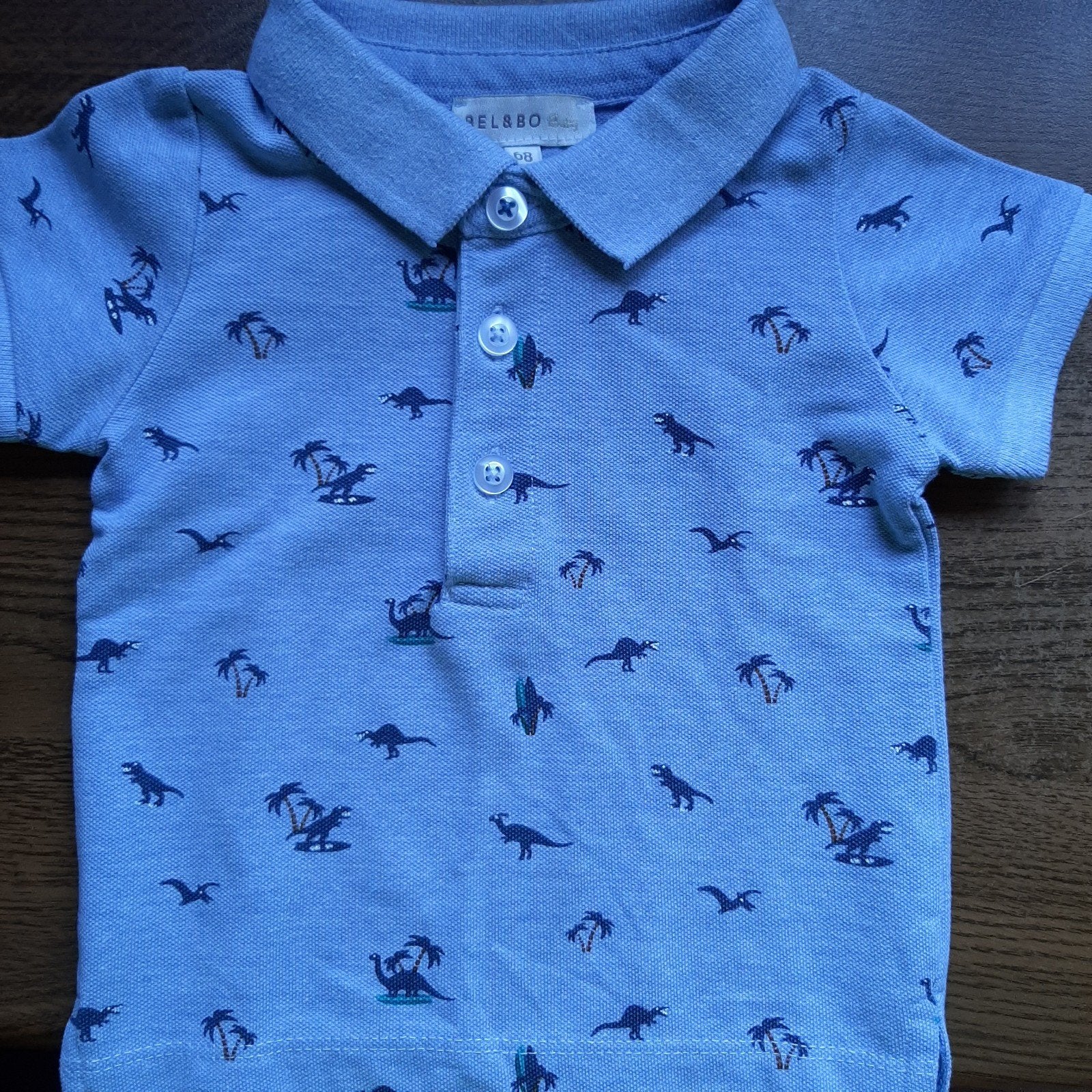 Zoals nieuw poloshirt Bel&Bo maat 68, Kinderen en Baby's, Babykleding | Maat 68, Ophalen