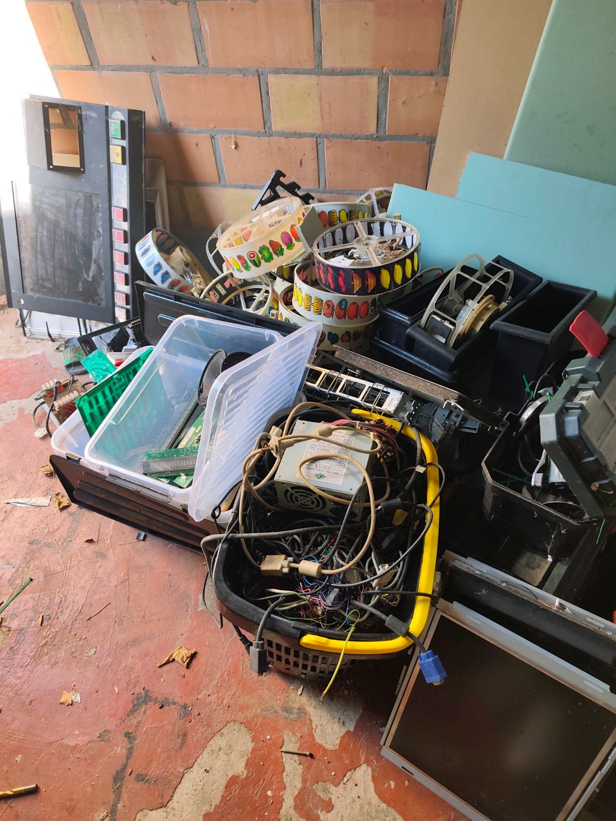 pièces de machines à sous, Collections, Enlèvement