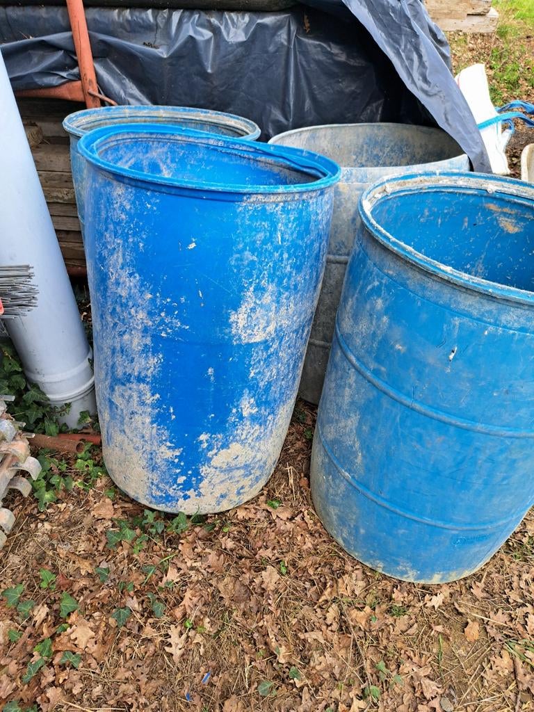 Watertonnen 200liter, Doe-het-zelf en Bouw, Ophalen