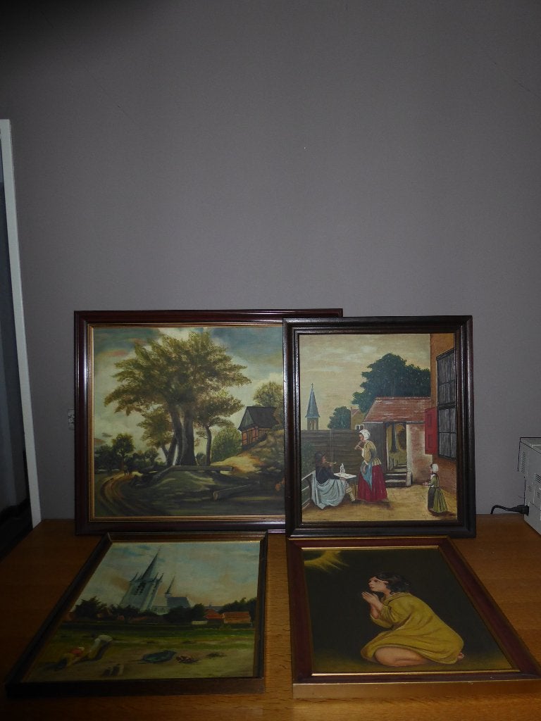 antieke schilderij lijsten, Antiek en Kunst, Ophalen