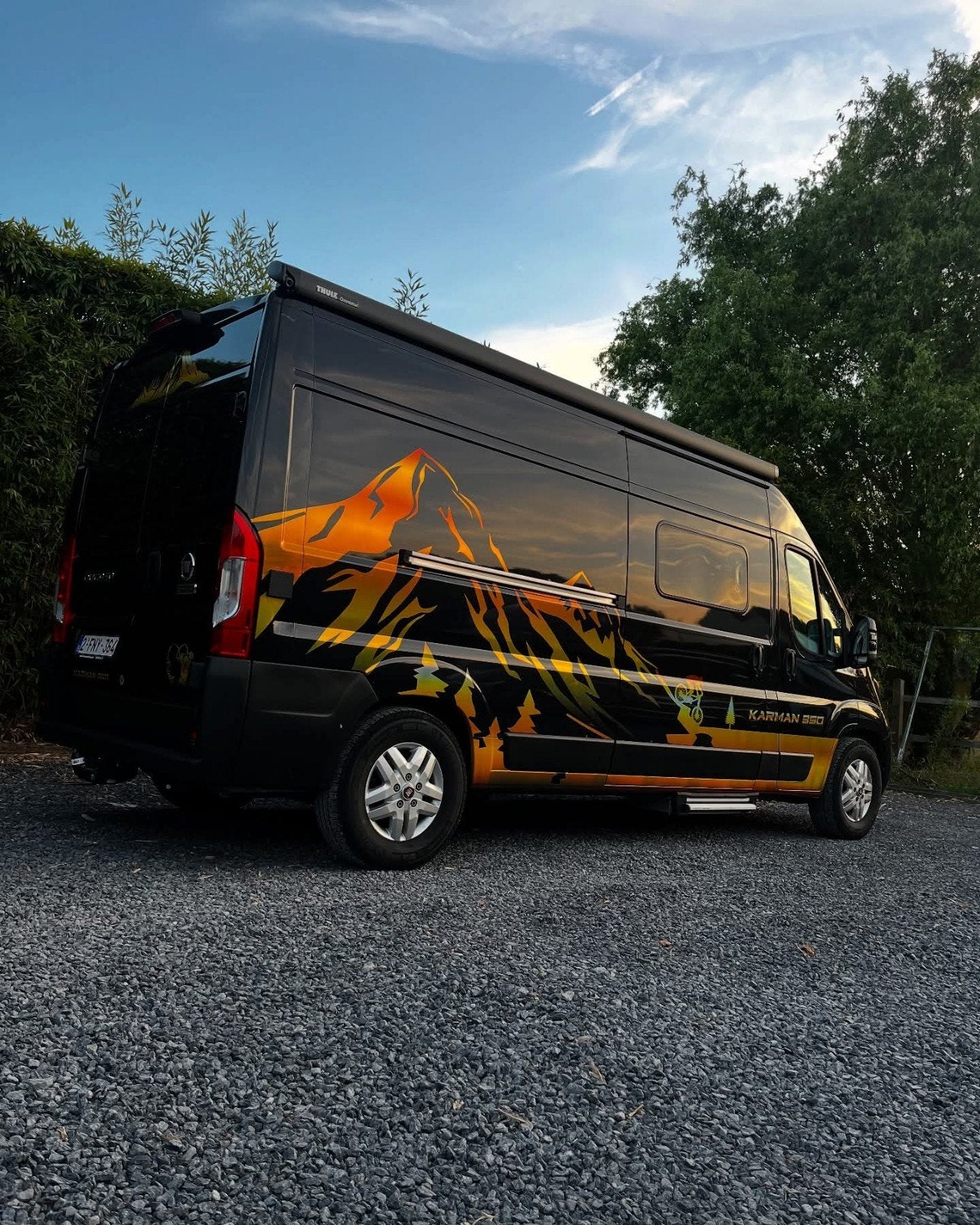 Camper VAN, Karmann mobil, Dexter350