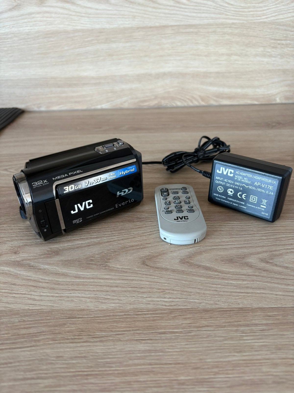 Caméscope JVC HDD Everio, TV, Hi-fi & Vidéo, Caméscopes numériques, Enlèvement ou Envoi, Comme neuf, JVC