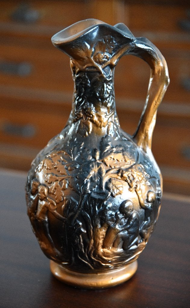 Antieke Jugendstil / Neorenaissance kandelaarkan, Ophalen