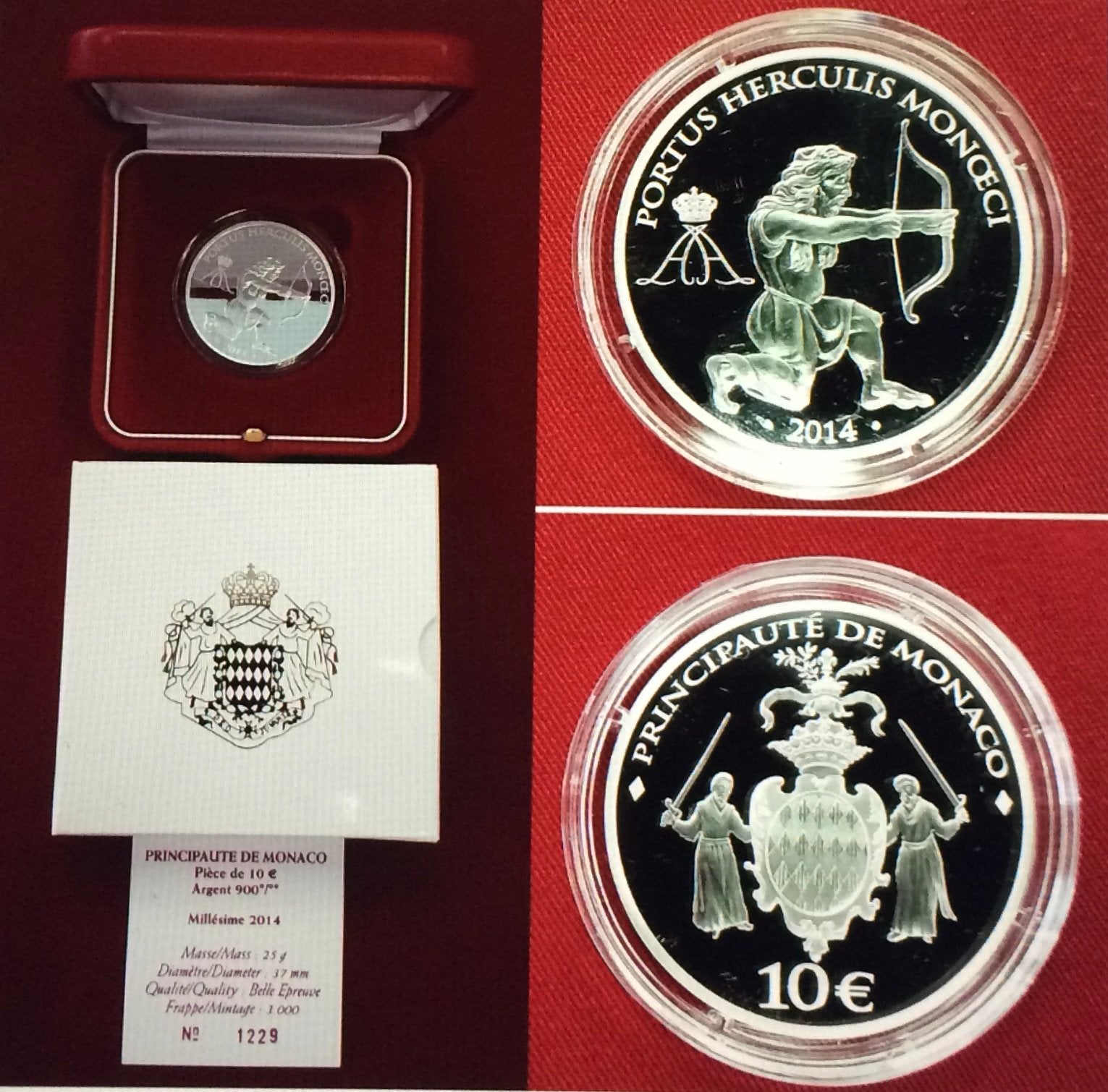 10 € Flan Poli..RRR, Monnaie en vrac, Argent, 10 euros, Envoi