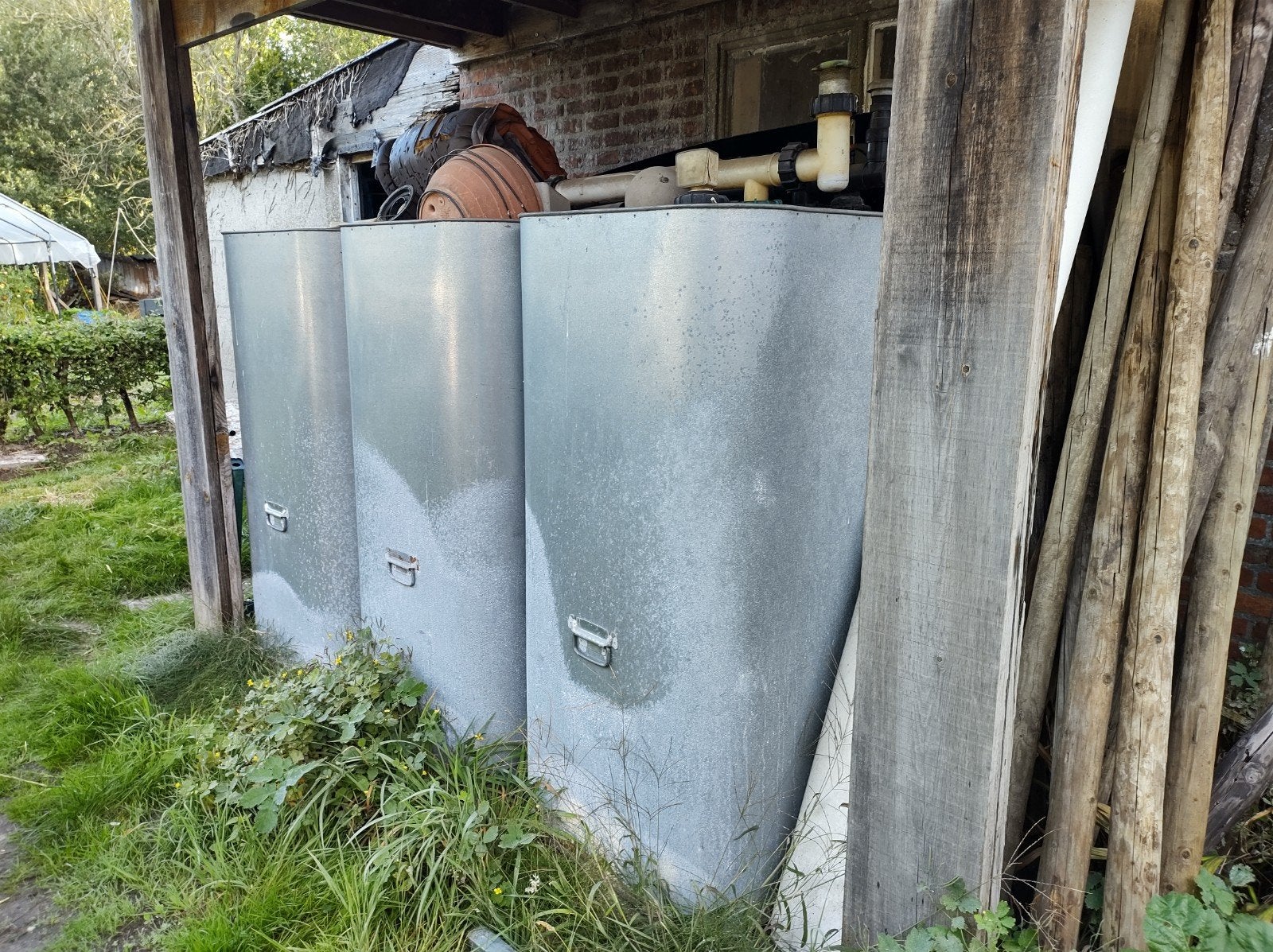 3 mazout opslagvaten in perfecte staat, Doe-het-zelf en Bouw, Ophalen, Gebruikt, Overige typen