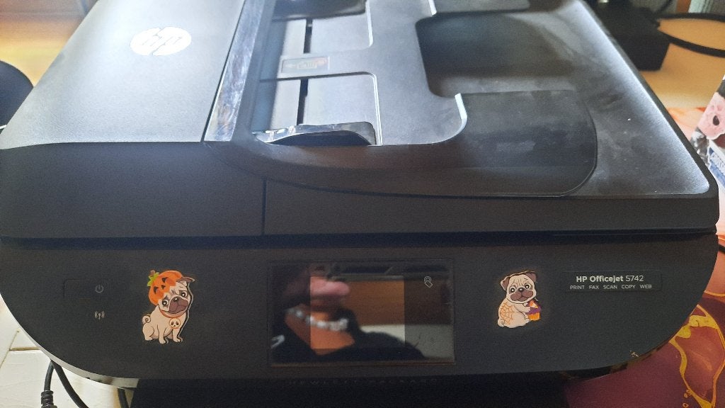 HP printer officejet 5742, Computers en Software, Printers, Ophalen, Gebruikt, Printer, Inkjetprinter