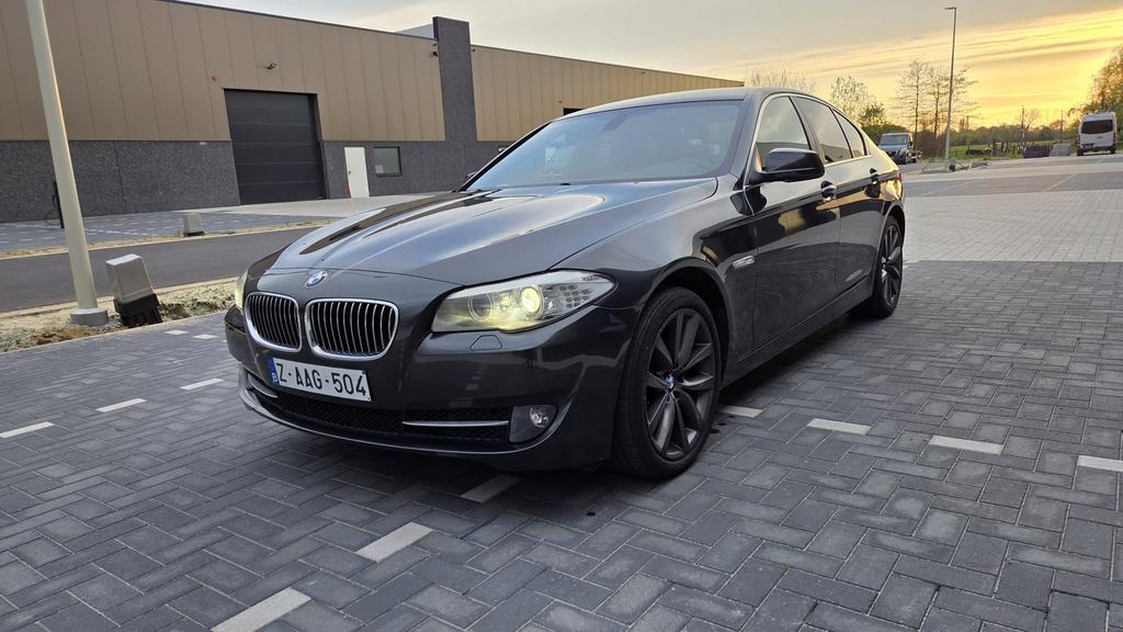 Bmw 530 D 2010, Auto's, BMW, Euro 5, Achterwielaandrijving, Zwart, Zwart