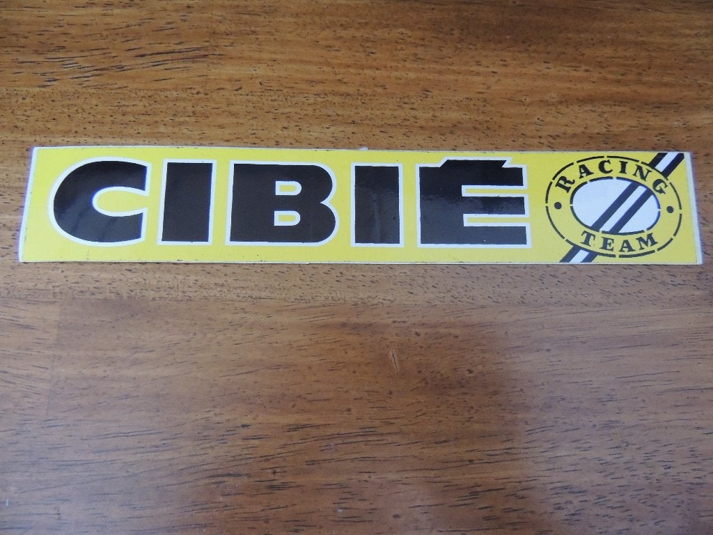 cibie racing team  sticker, Verzamelen, Stickers, Ophalen of Verzenden, Zo goed als nieuw