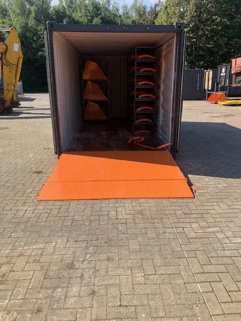 Oprijplaat, ramp, zeecontainer, Enlèvement ou Envoi, Neuf