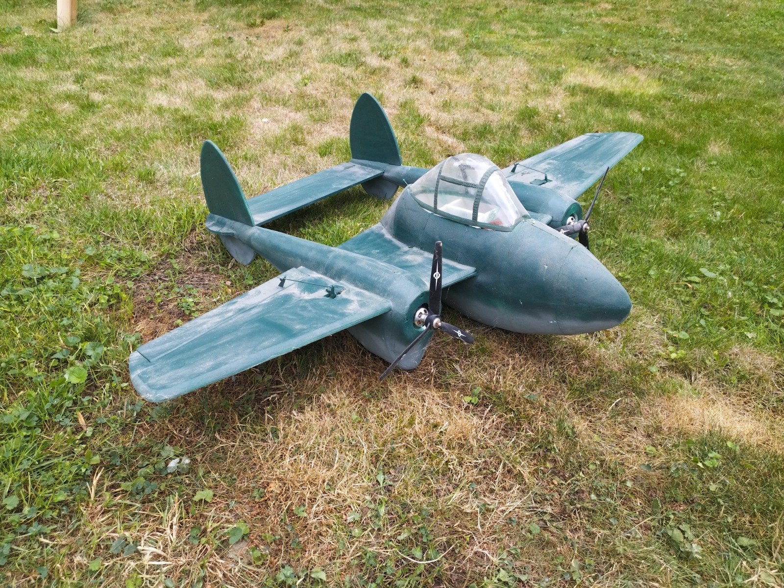 P-38 fatty, Ophalen, Zo goed als nieuw, Elektro, RTF (Ready to Fly)
