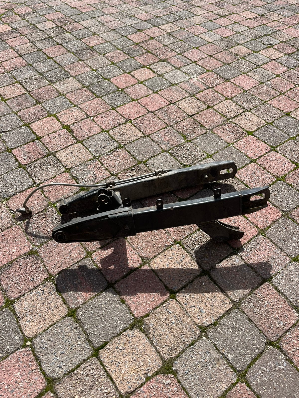 Originele achterbrug Yamaha DT50R / DT50SM + remleiding, Vélos & Vélomoteurs, Enlèvement ou Envoi, Comme neuf, Yamaha