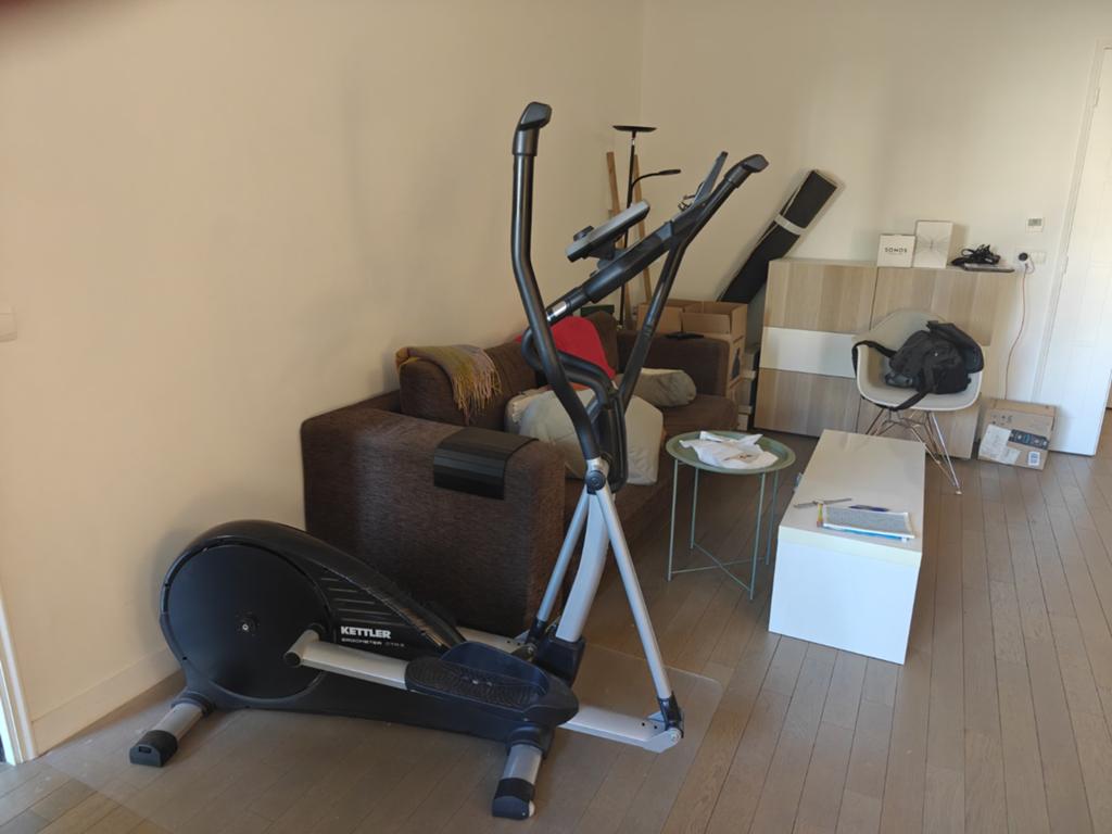 Vélo elliptique Kettler CTR 5, Enlèvement