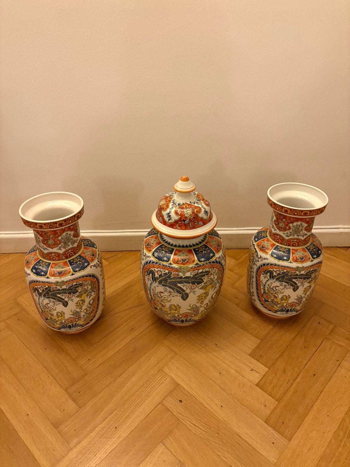 Vintage Chinese vazen (3 stuks), Ophalen