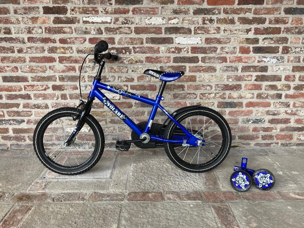 Kinderfiets 16inch merk Volare, Ophalen, Zijwieltjes, Volare, 16 tot 20 inch