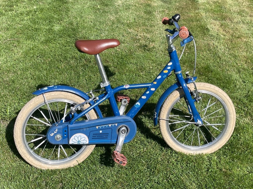 Kinderfiets 16", Fietsen en Brommers, Fietsen | Kinderfietsjes, Ophalen, 16 tot 20 inch, Velgrem, Zo goed als nieuw