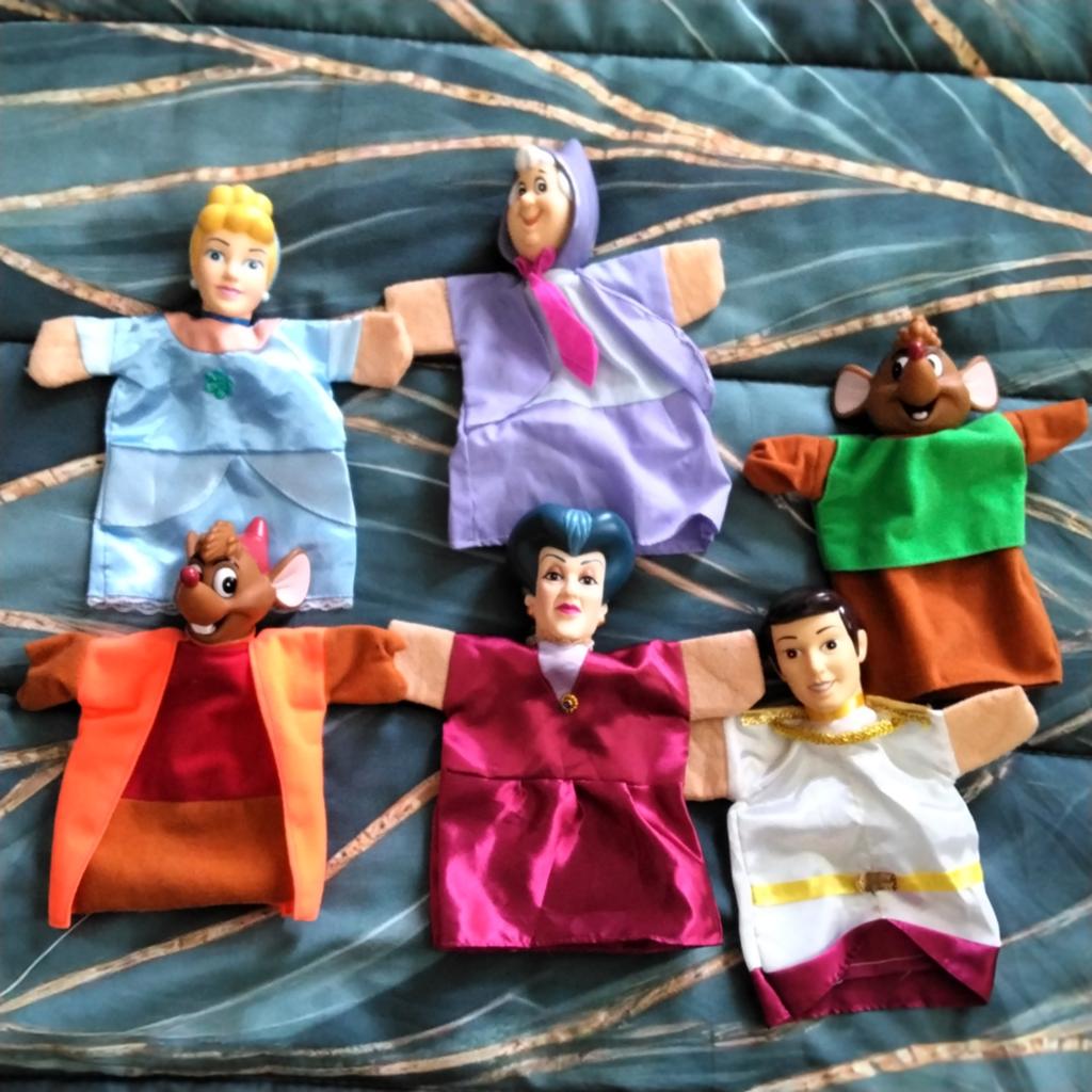 Assepoester handpoppen Disney (a), Collections, Poupées, Enlèvement ou Envoi