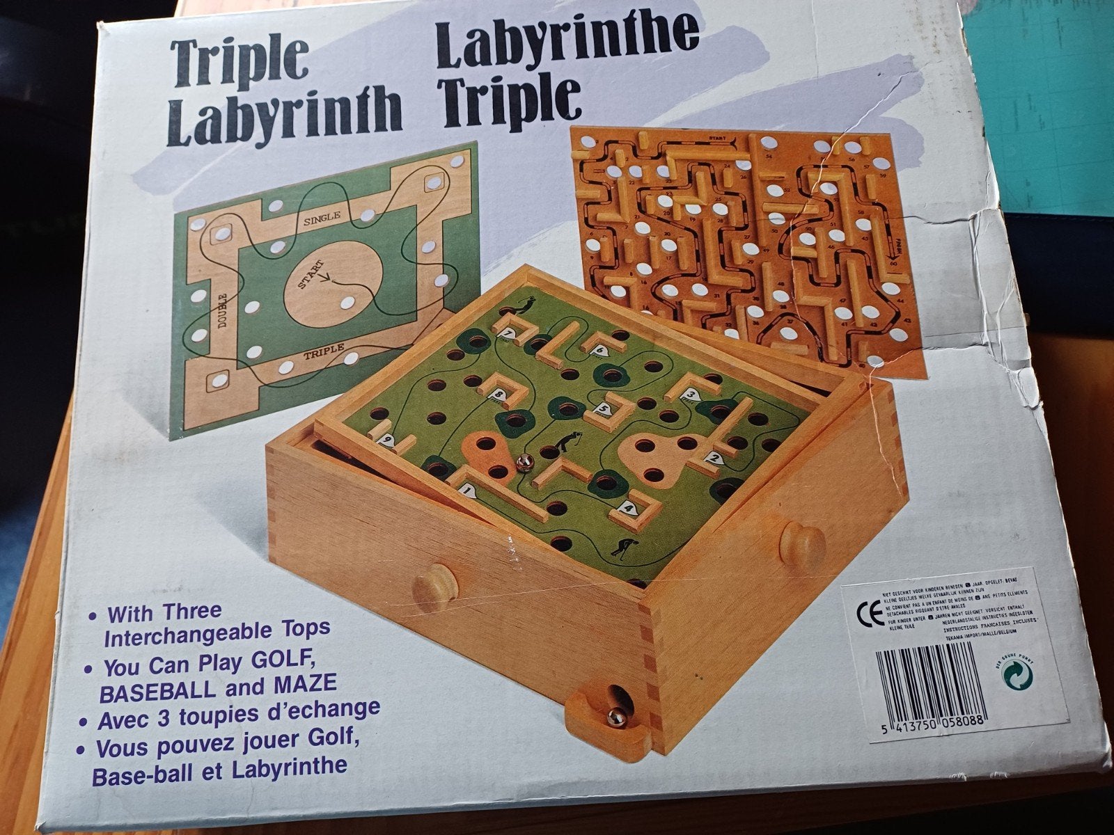 grote spelbak met 3 varianten, Hobby en Vrije tijd, Gezelschapsspellen | Bordspellen, Ophalen