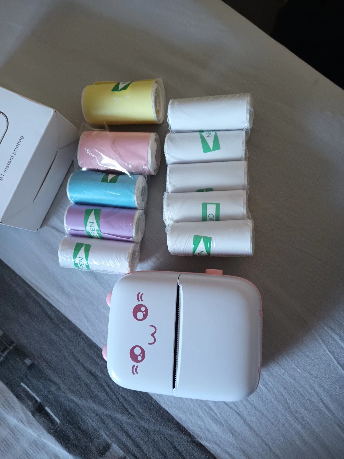 Portable Mini Printer, Fotopapier op rol, Ophalen of Verzenden, Zo goed als nieuw