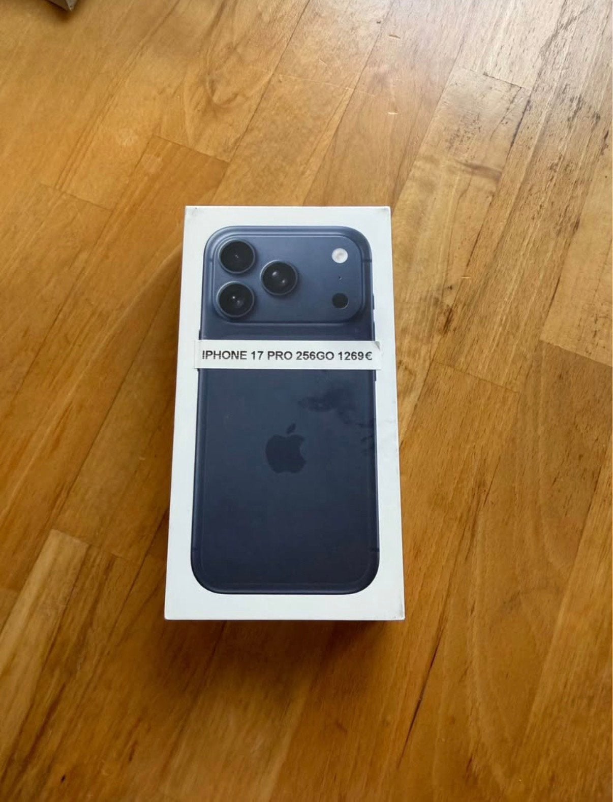 iPhone 17 Pro Bleu – Comme neuf avec facture, Enlèvement, Comme neuf