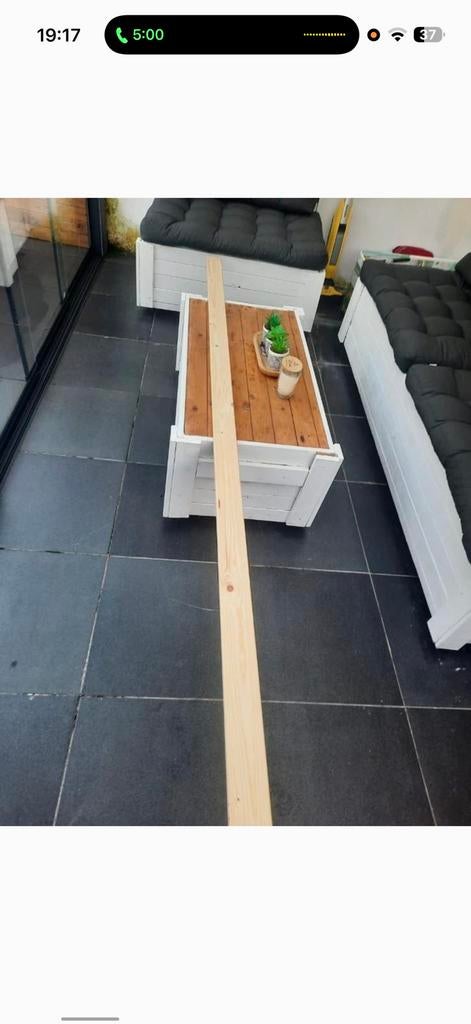 50 houten planken - 320 cm x 10 cm x 2,1cm, Bricolage & Construction, Bois & Planches, Neuf, Planche, 300 cm ou plus, Bois d'échafaudage