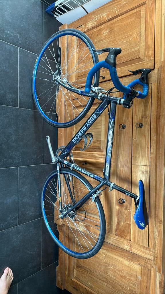 Eddy merckx fiets, Fietsen en Brommers, Fietsen | Racefietsen, Ophalen, Gebruikt, 10 tot 15 versnellingen, Aluminium