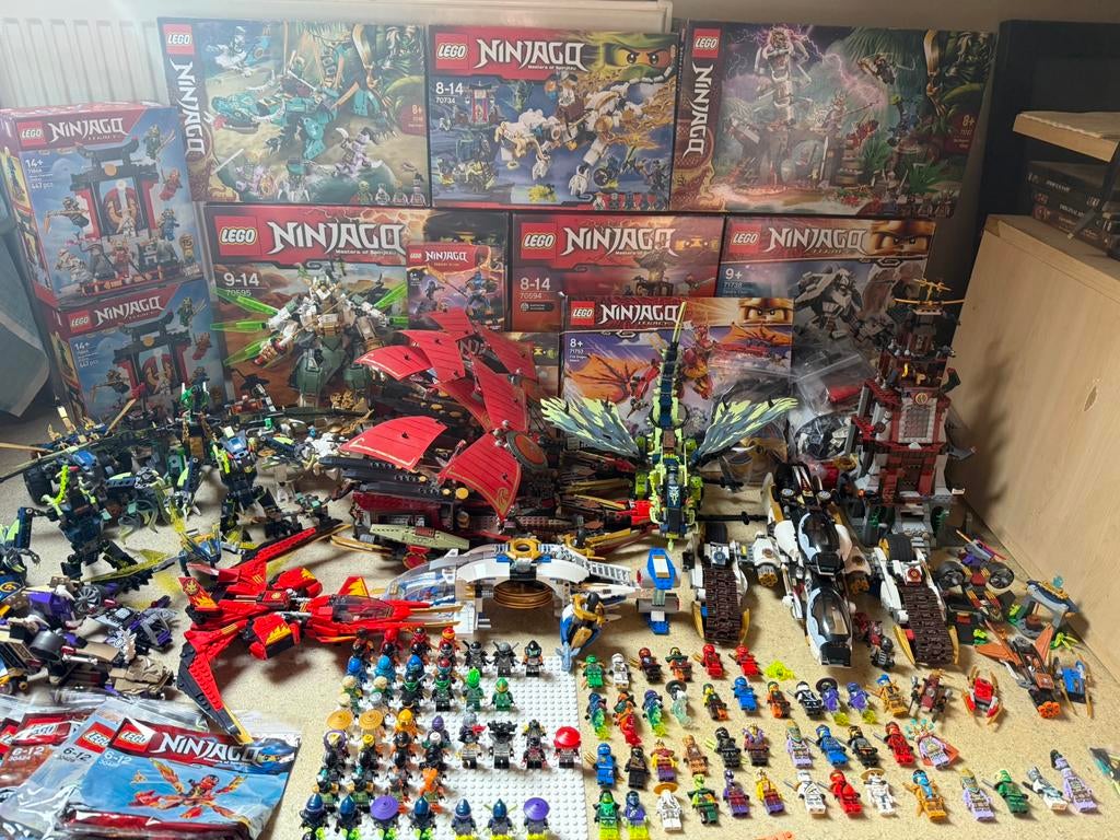 Lot de sets Lego Ninjago à la retraite, Enlèvement, Neuf, Ensemble complet, Lego