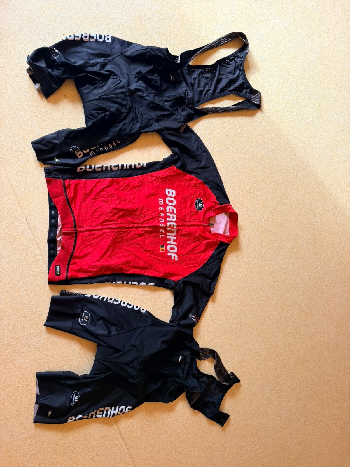 Set wielerkledij Vermarc, Fietsen en Brommers, Ophalen of Verzenden, Gebruikt