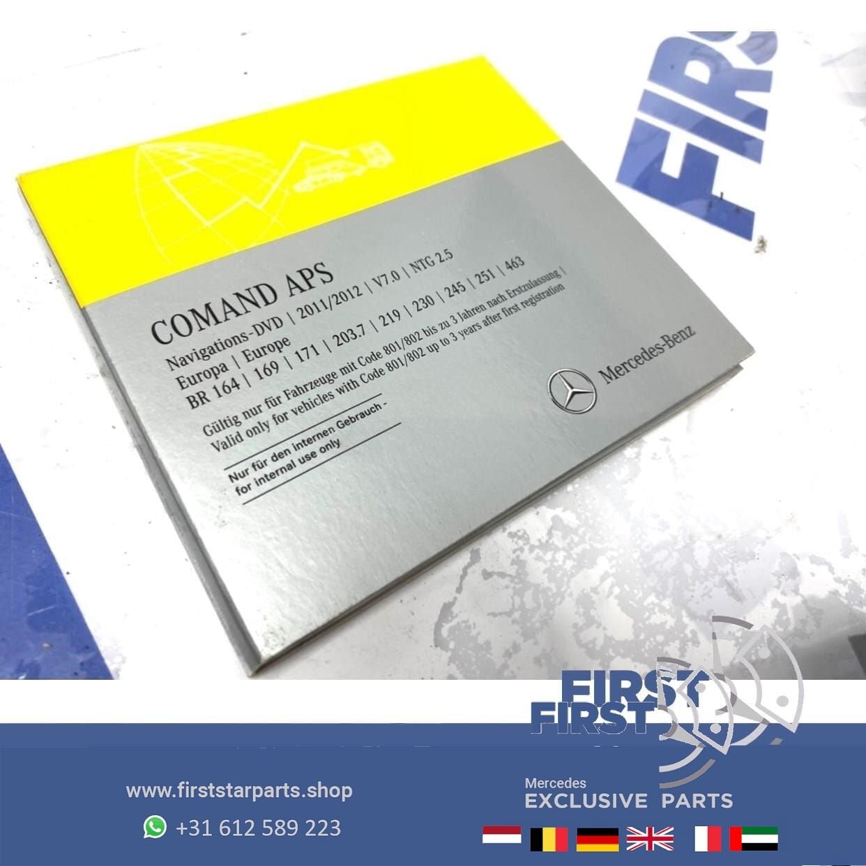 COMAND ONLINE NAVIGATIE CD APS NAVI 2011-2012  NTG 2.5 V7.0, -, Comme neuf, -, -